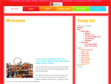 Tablet Screenshot of amusementinc.com.au